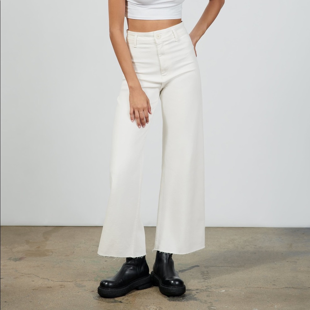 ZW THE MARINE STRAIGHT JEANS - WHITE